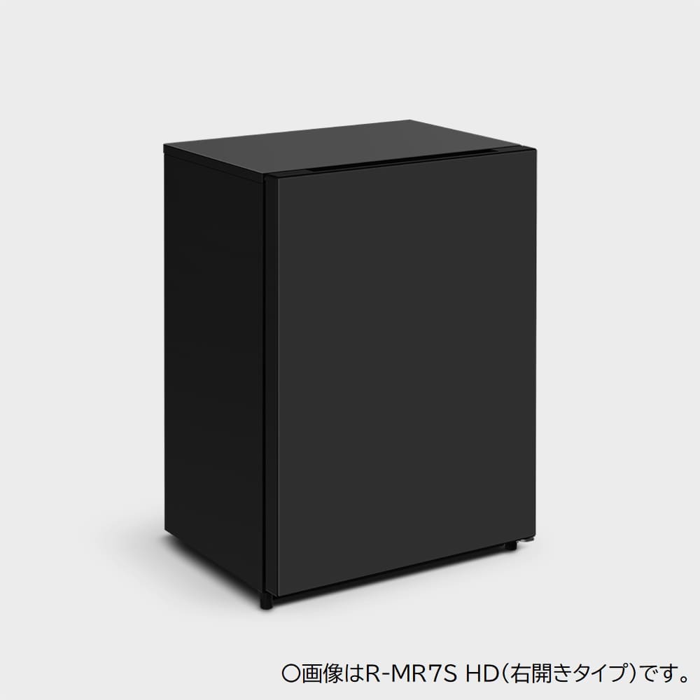 冷蔵庫（73L・右開き） R-MR7S HD(ダークグレー): キッチン家電/日立の 