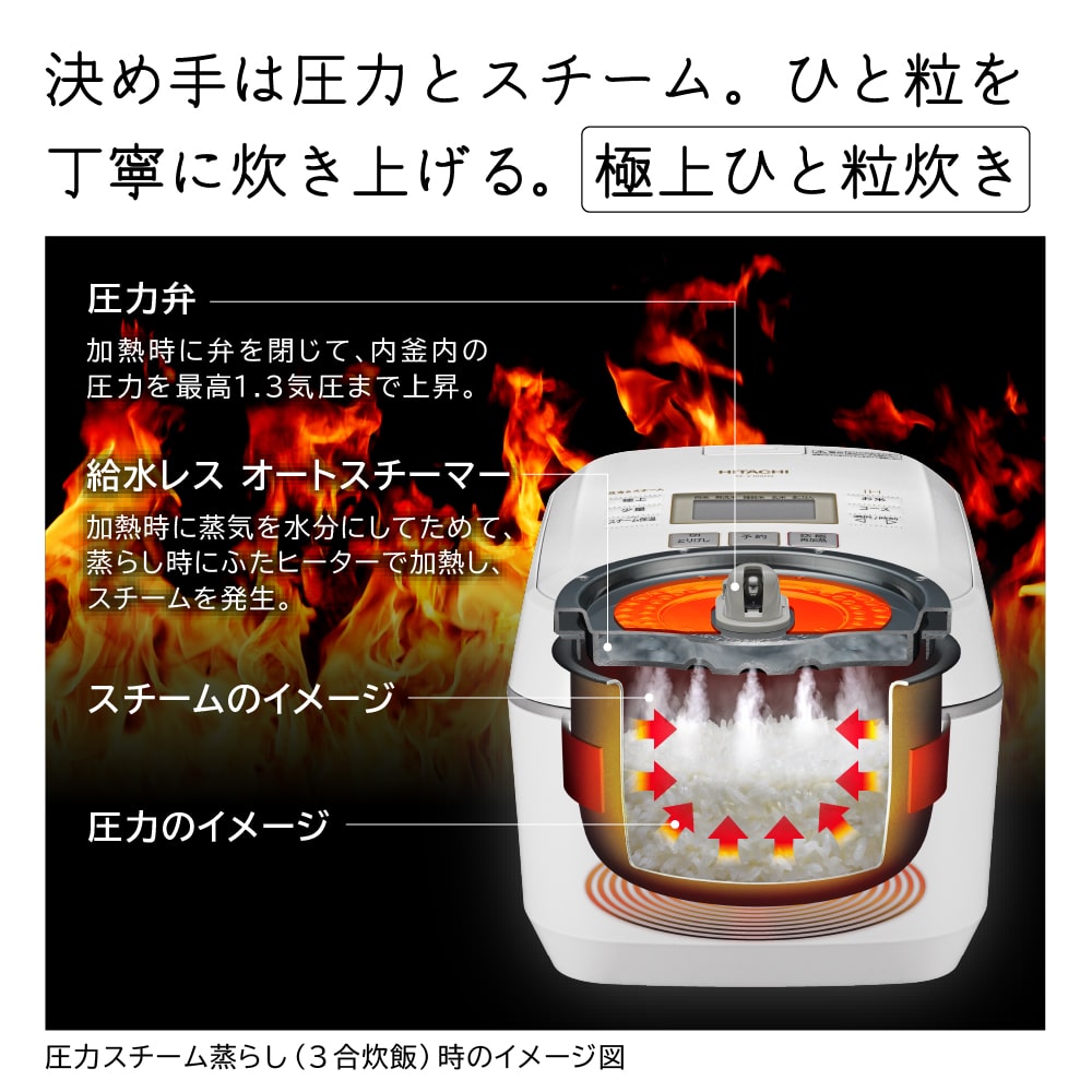 アウトレット】ジャー炊飯器（5.5合炊き）RZ-V100FM K(フロスト