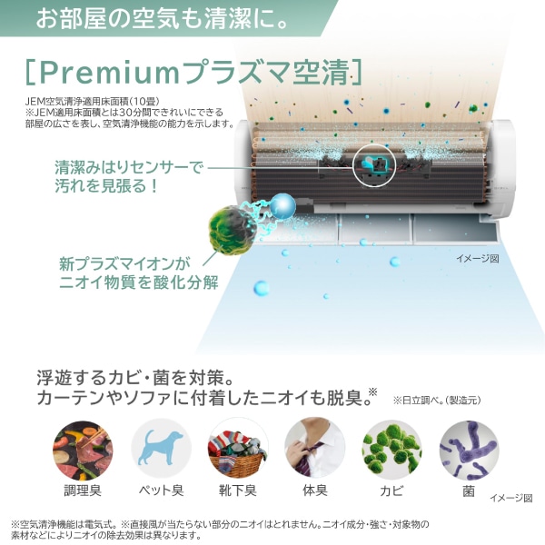 エアコン（7.1kW 23畳程度・単相200V）RAS-XR7126D W/SET(スター