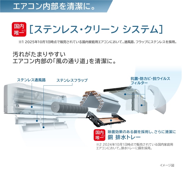エアコン（6.3kW 20畳程度・単相200V）RAS-XR6326D W/SET(スター