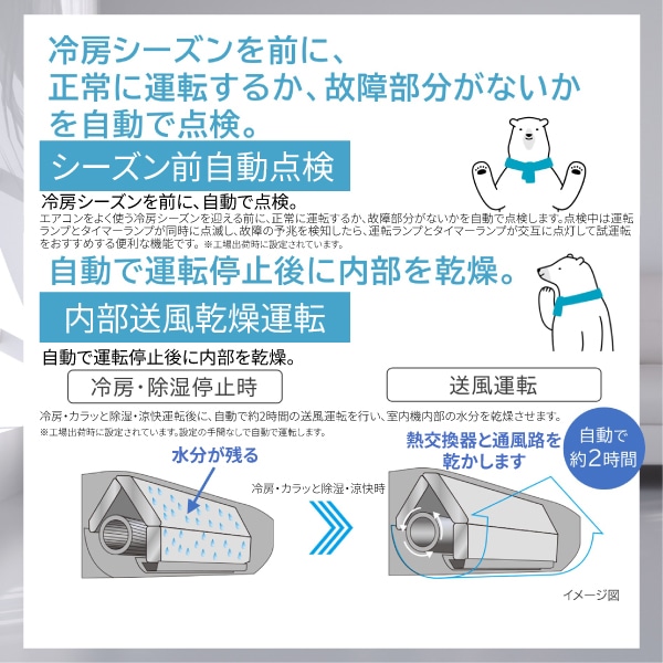 エアコン（5.6kW 18畳程度・単相200V）RAS-WR5626D W/SET(スター