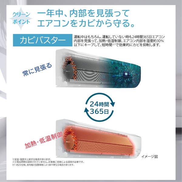エアコン（2.8kW 10畳程度・単相100V）RAS-WR2826S W/SET(スター