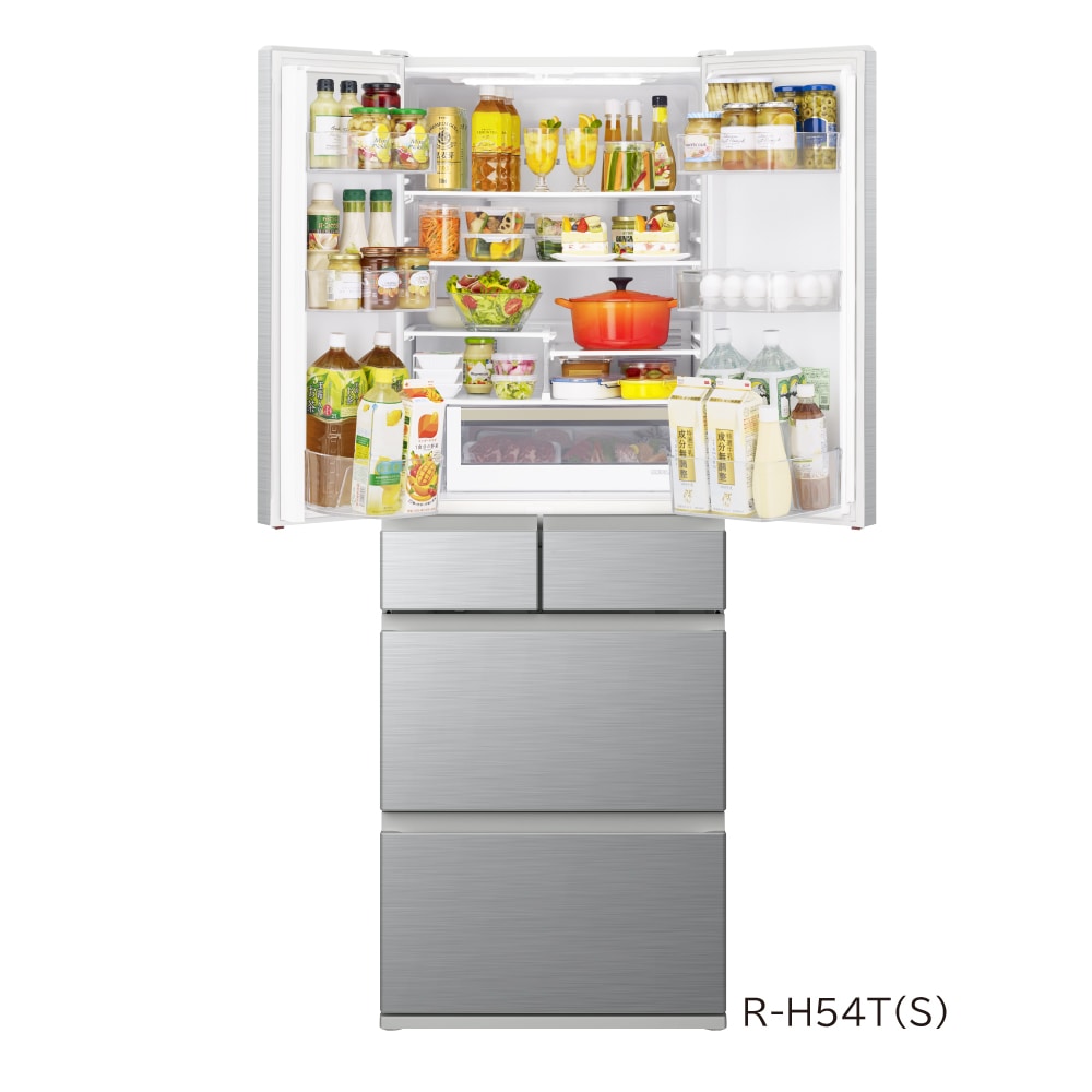 冷蔵庫（540L）R-H54T S(シルバー): キッチン家電/日立の家電品 