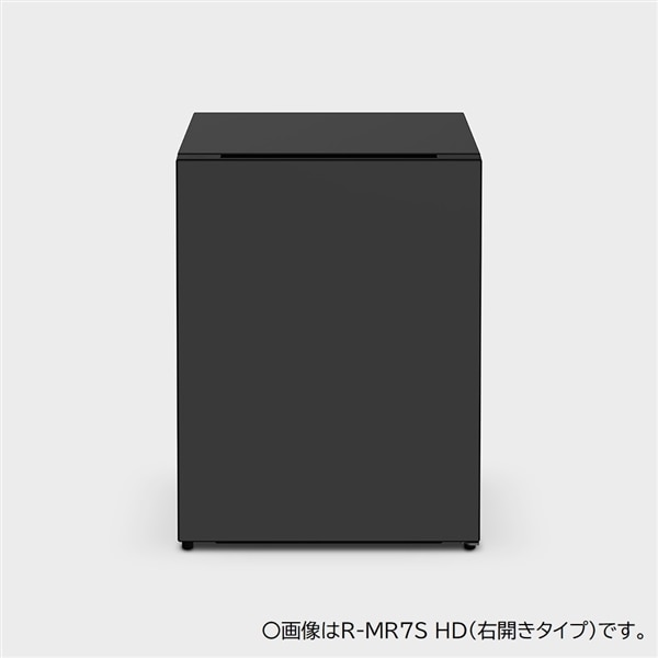 冷蔵庫（73L・右開き） R-MR7S HD(ダークグレー): キッチン家電/日立の