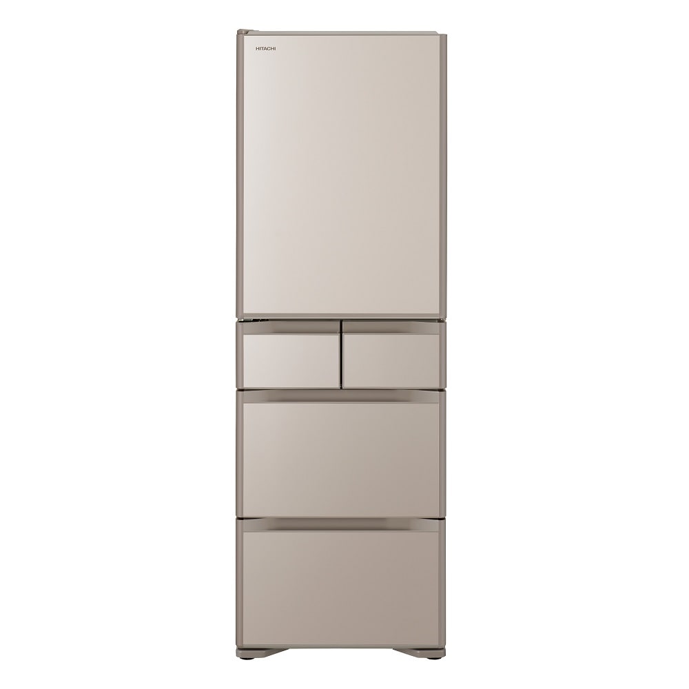 冷蔵庫（401L・左開き） R-S40SL XN(ライトゴールド): キッチン家電 