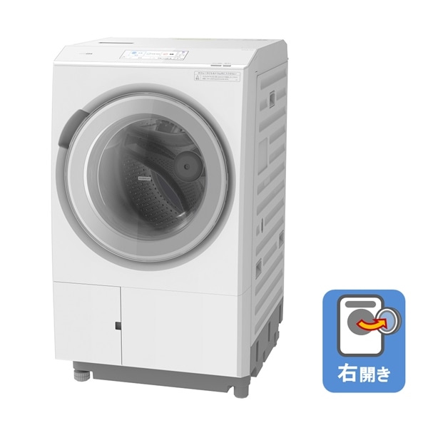 0131X Panasonic ドラム式洗濯乾燥機 7/3kg 右ドア 18年70kg