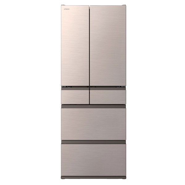 @peridoughjpn出品 下見無料】冷蔵庫（617L） R-HWC62X N(ライトゴールド): キッチン家電