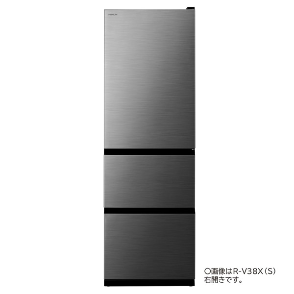 【ジャンク】HITACHI シルバー冷蔵庫 ジャンク】HITACHI シルバー冷蔵庫