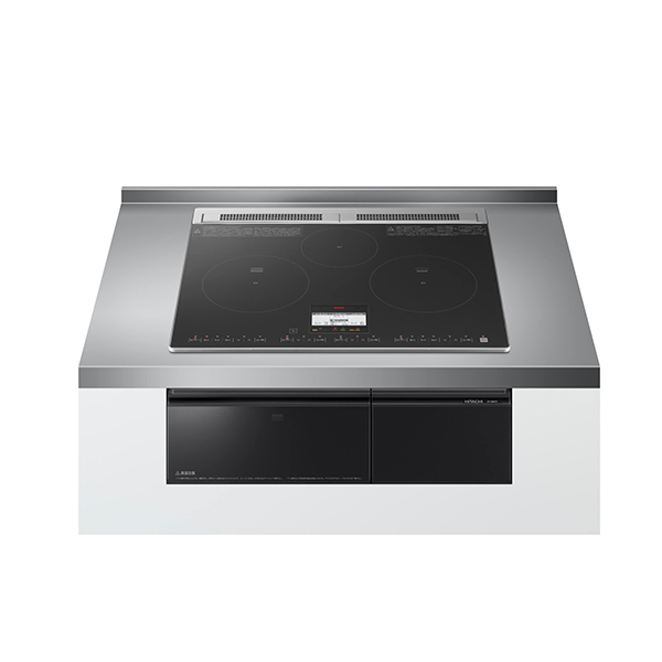 【日立整備済み品】IHクッキングヒーター（ビルトイン）HT-N8KTF K