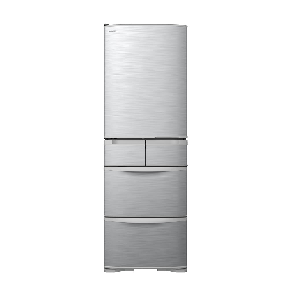 冷蔵庫（401L・左開き）R-K40TL S(シルバー): キッチン家電/日立の家電