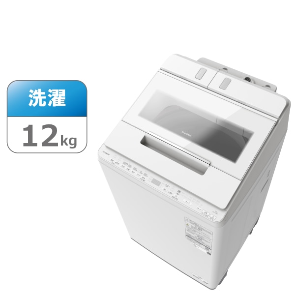 タテ型洗濯機（12kg）　BW-X120P W