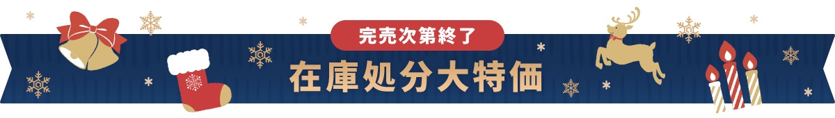 完売次第終了 在庫処分大特価